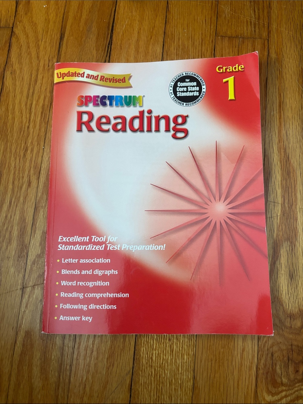 Reading Grade 1 Spectrum Student Workbook